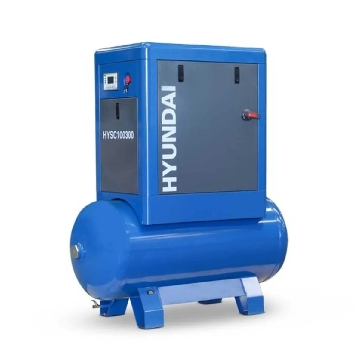 Hyundai 10hp 300 Litre Screw Compressor