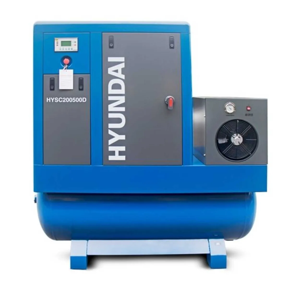 Hyundai 20hp 500 L, Industrial Screw Compressor - Image 2