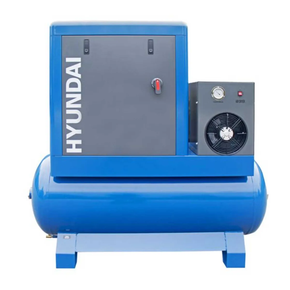 Hyundai 10hp 500L  Screw Air Compressor - Image 2