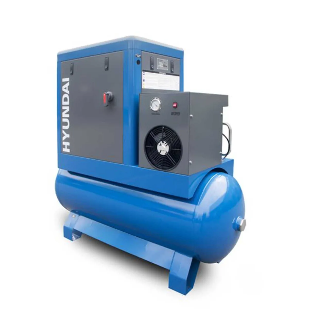 Hyundai 10hp 500L  Screw Air Compressor - Image 3