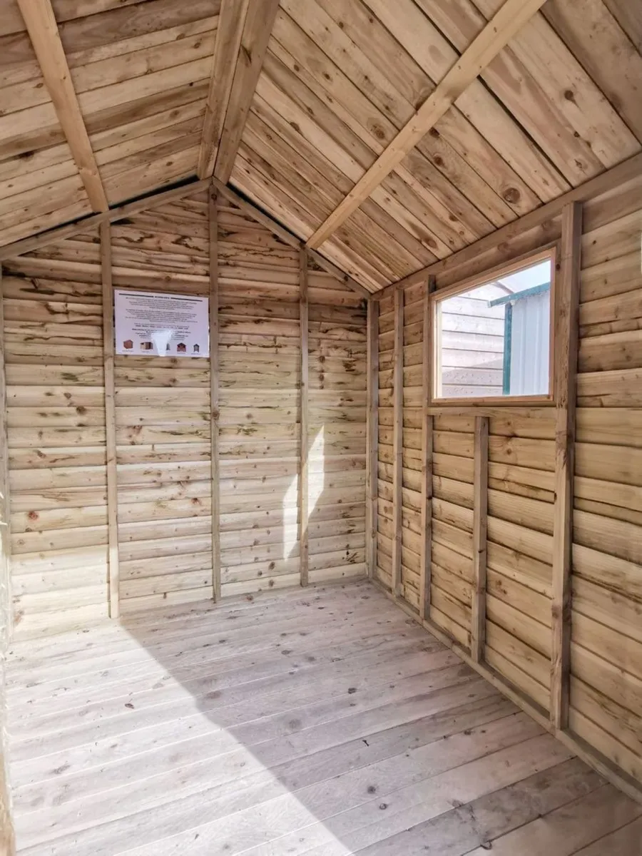 6ft x 6ft Rustic Wooden Shed - Image 2