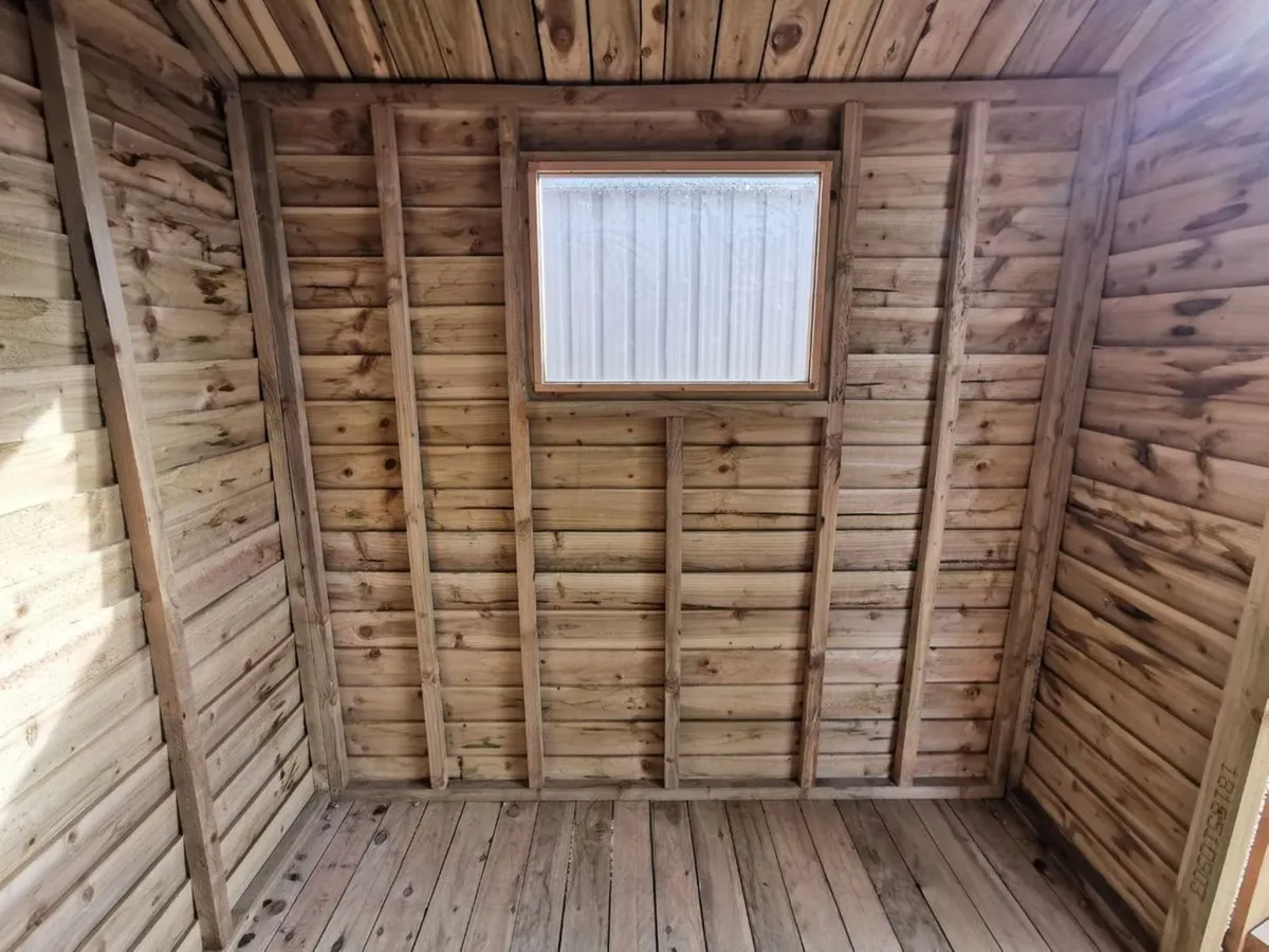 6ft x 6ft Rustic Wooden Shed - Image 3