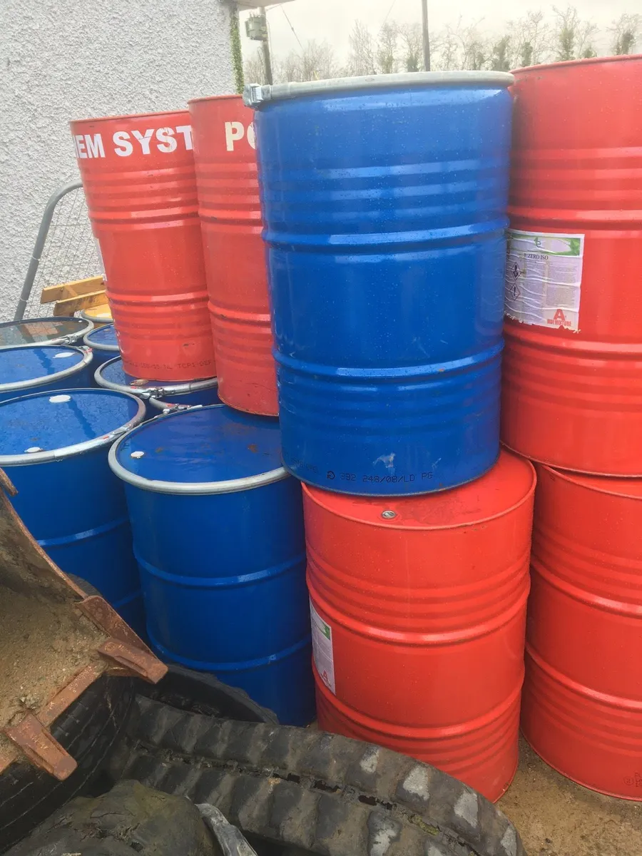 Ibc tanks and barrel's