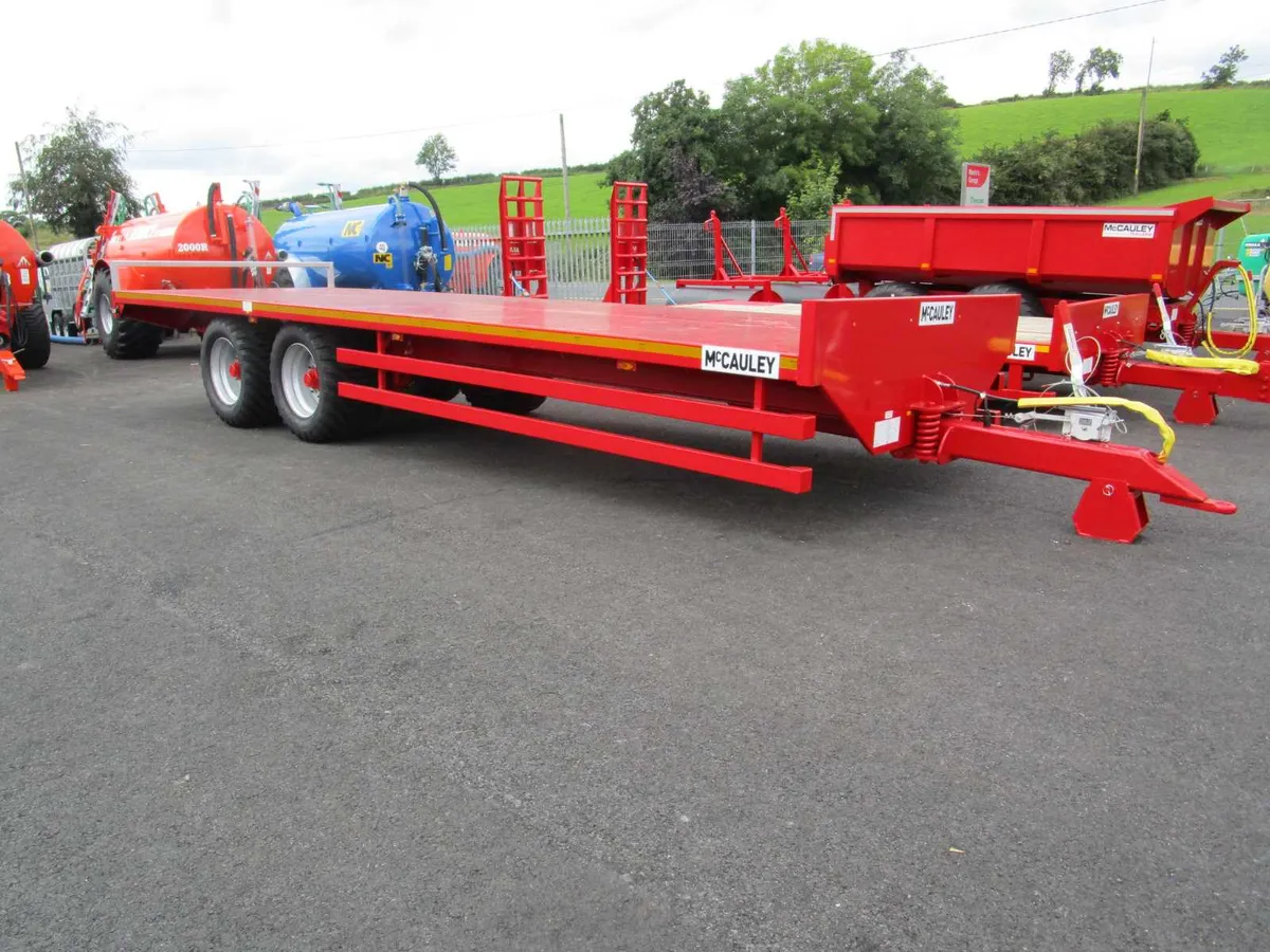 NEW McCauley 27' Bale Trailer - Image 1