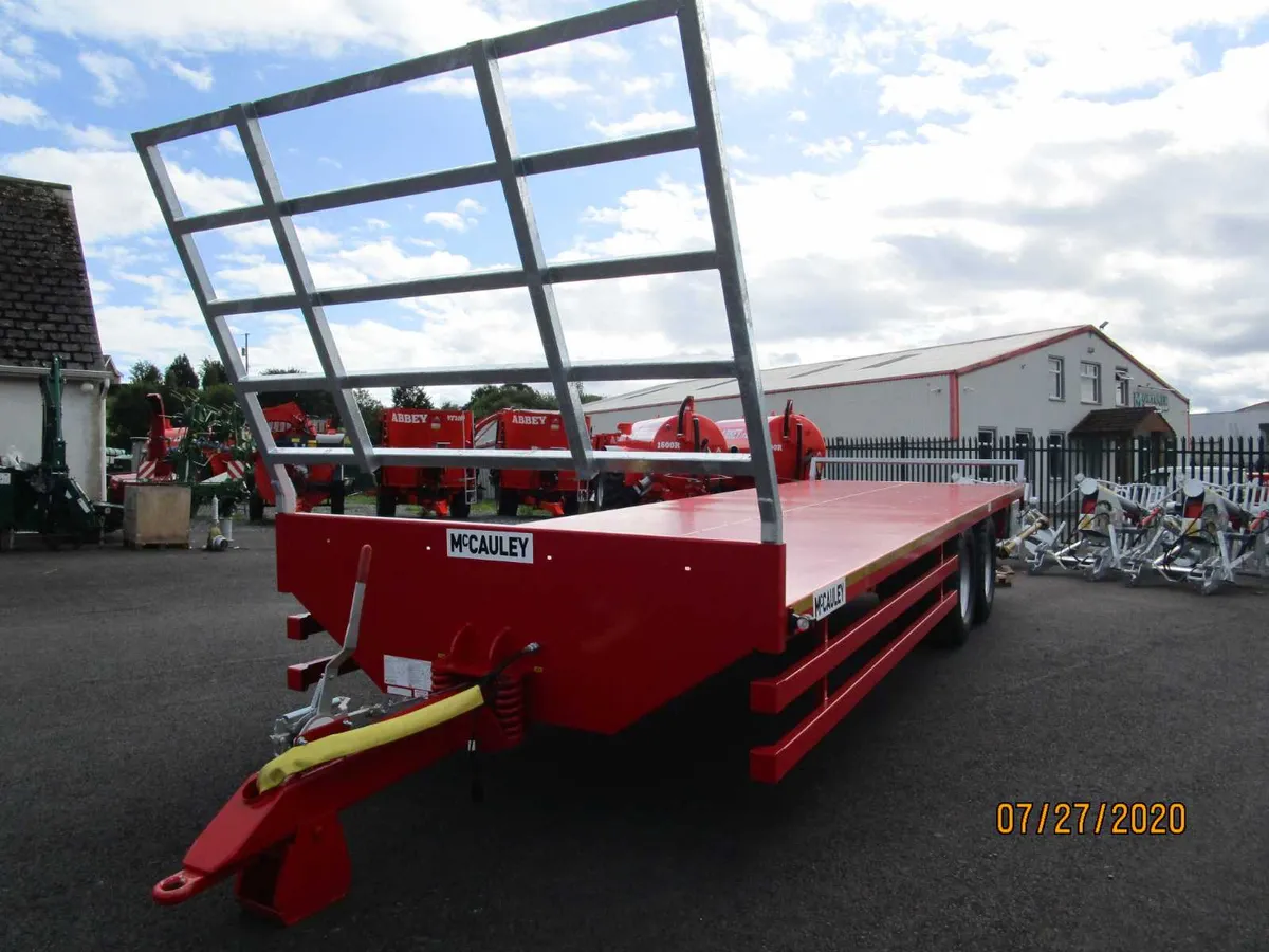 NEW McCauley 27' Bale Trailer - Image 4