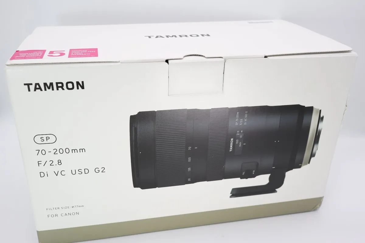 Tamron SP 70-200mm F2.8 Di VC USD G2 Lens (Canon) - Image 1