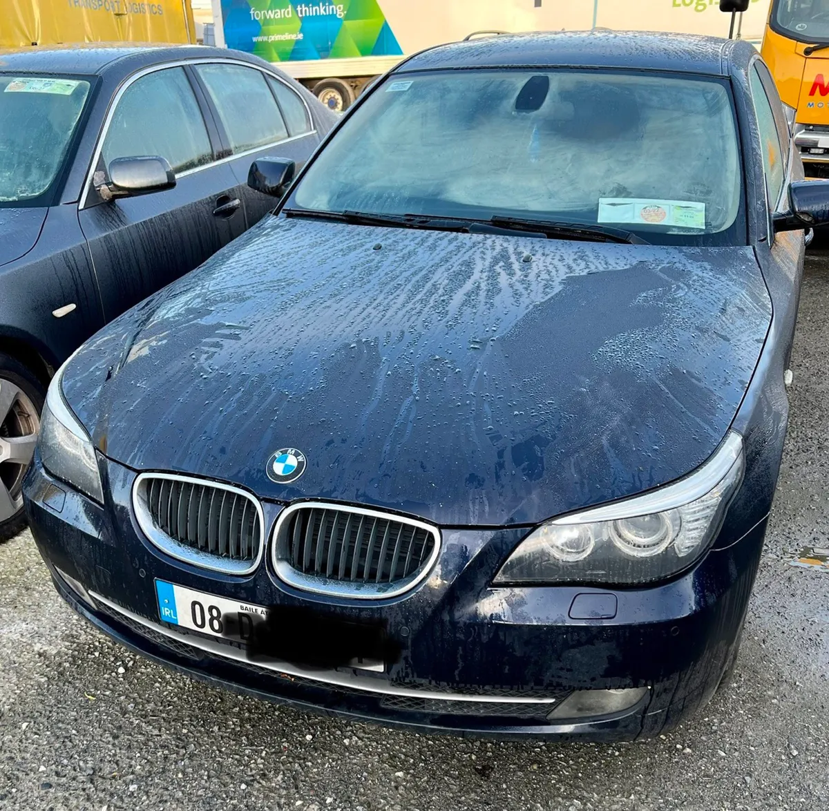 Breaking bmw e60 5 series Monaco blue metallic