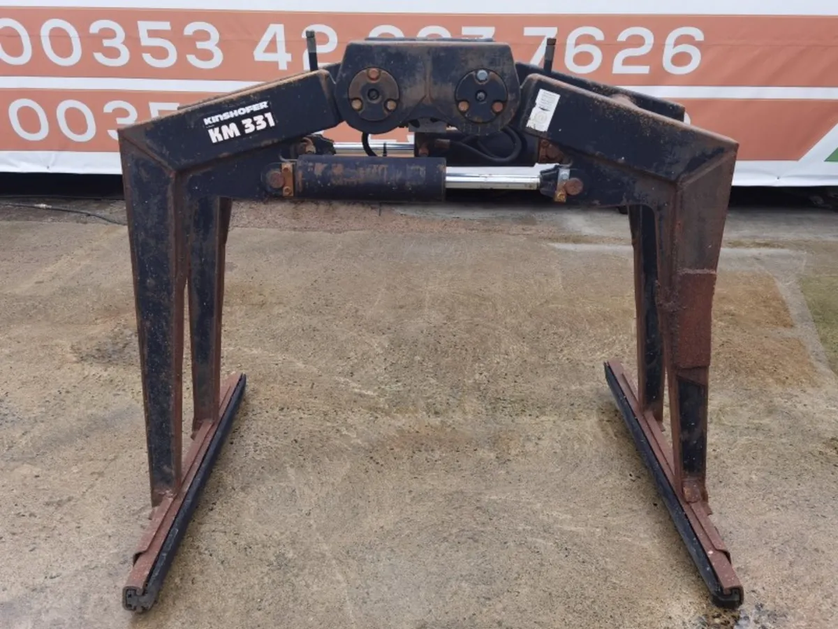 ** KINSHOFER KM331 HYDRAULIC BLOCK GRAB ** - Image 2