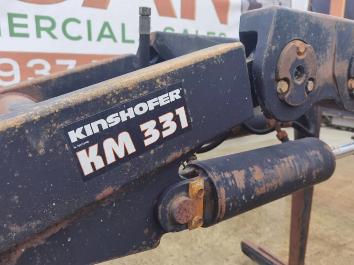 ** KINSHOFER KM331 HYDRAULIC BLOCK GRAB ** - Image 3