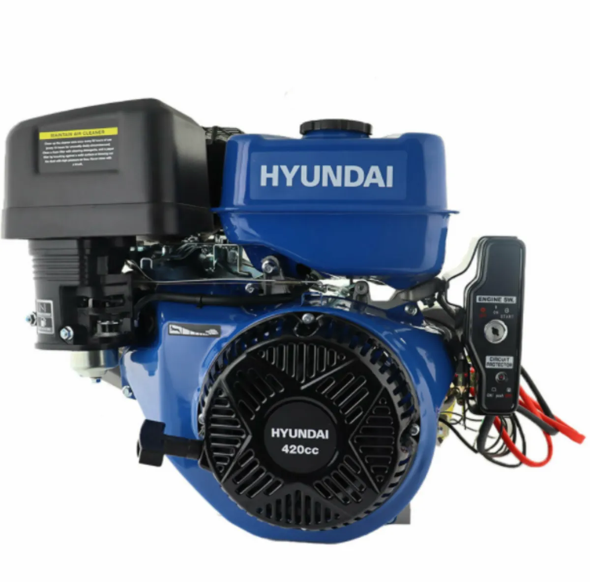 Hyundai 420cc 14hp Electric-Start Petrol Engine - Image 1