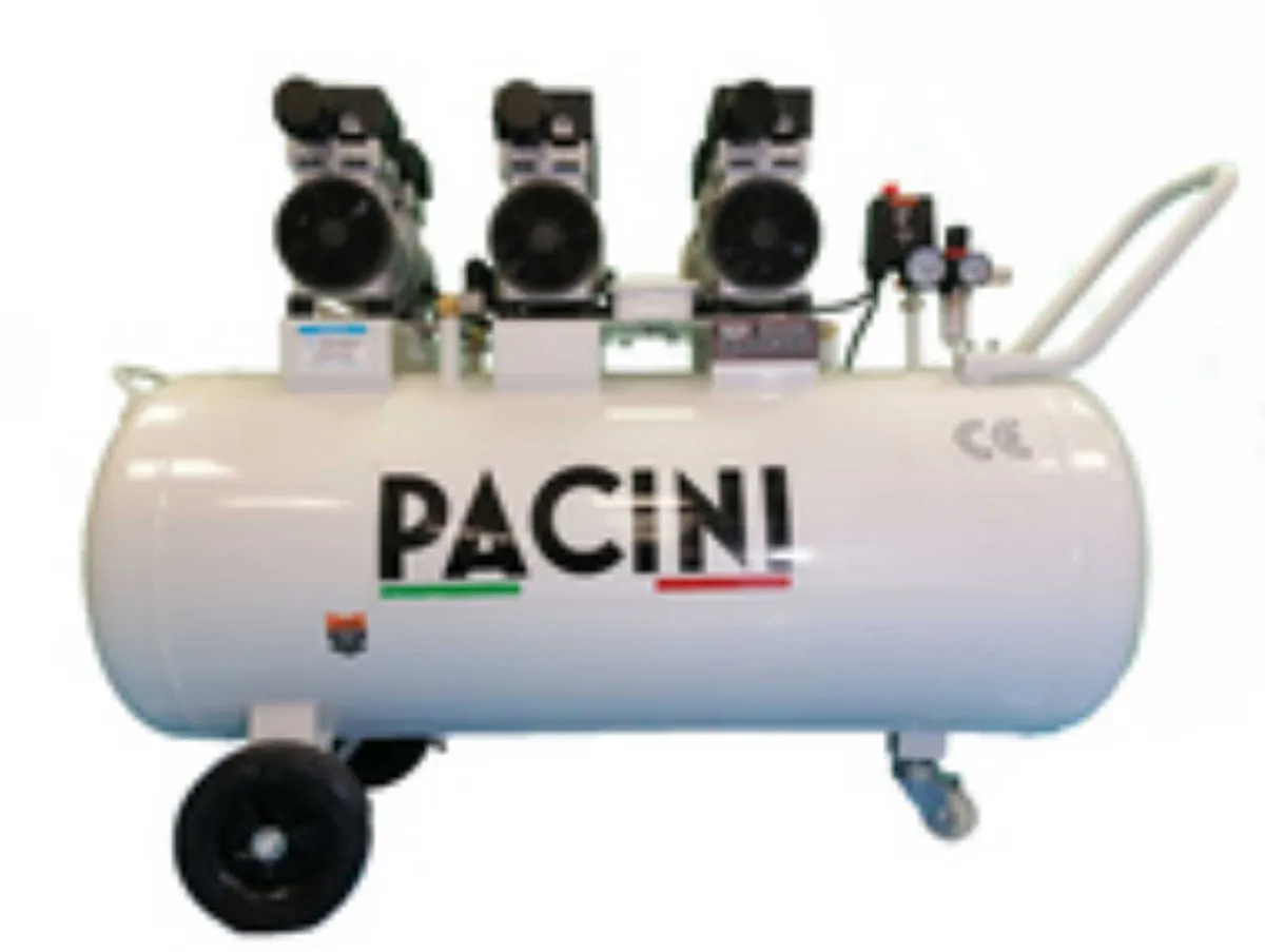 Pacini 200L 3hp Silent Compressor - Image 1