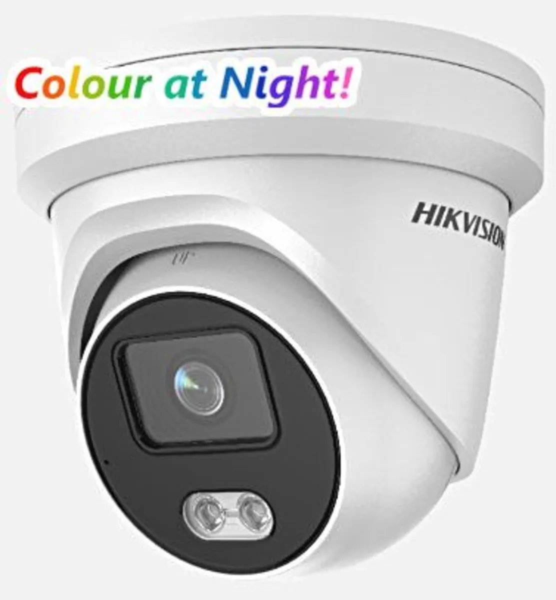 HIKVision 4MP IP ColorVu Camera with Ai and microphone - Image 1