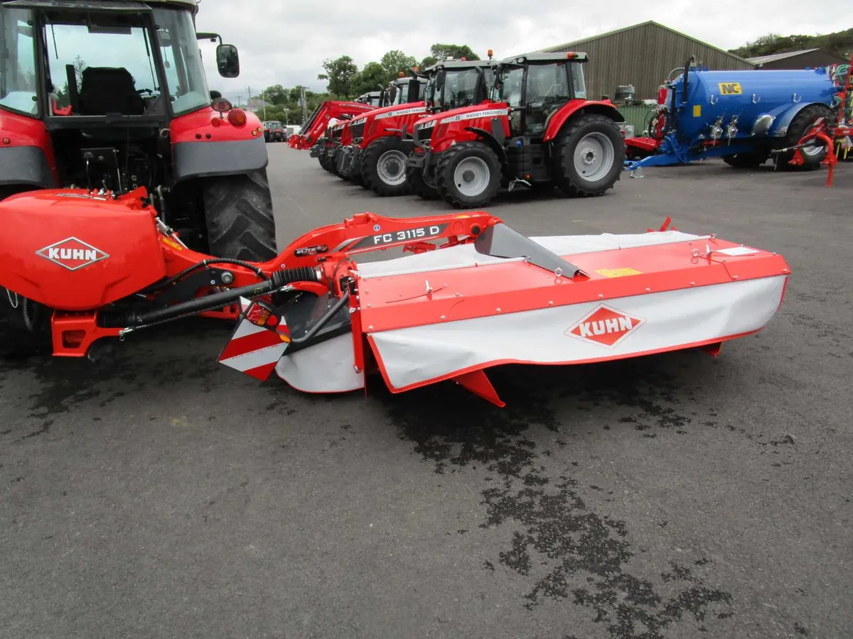 NEW Kuhn FC3115 D Mounted Mower Conditioner - Image 2