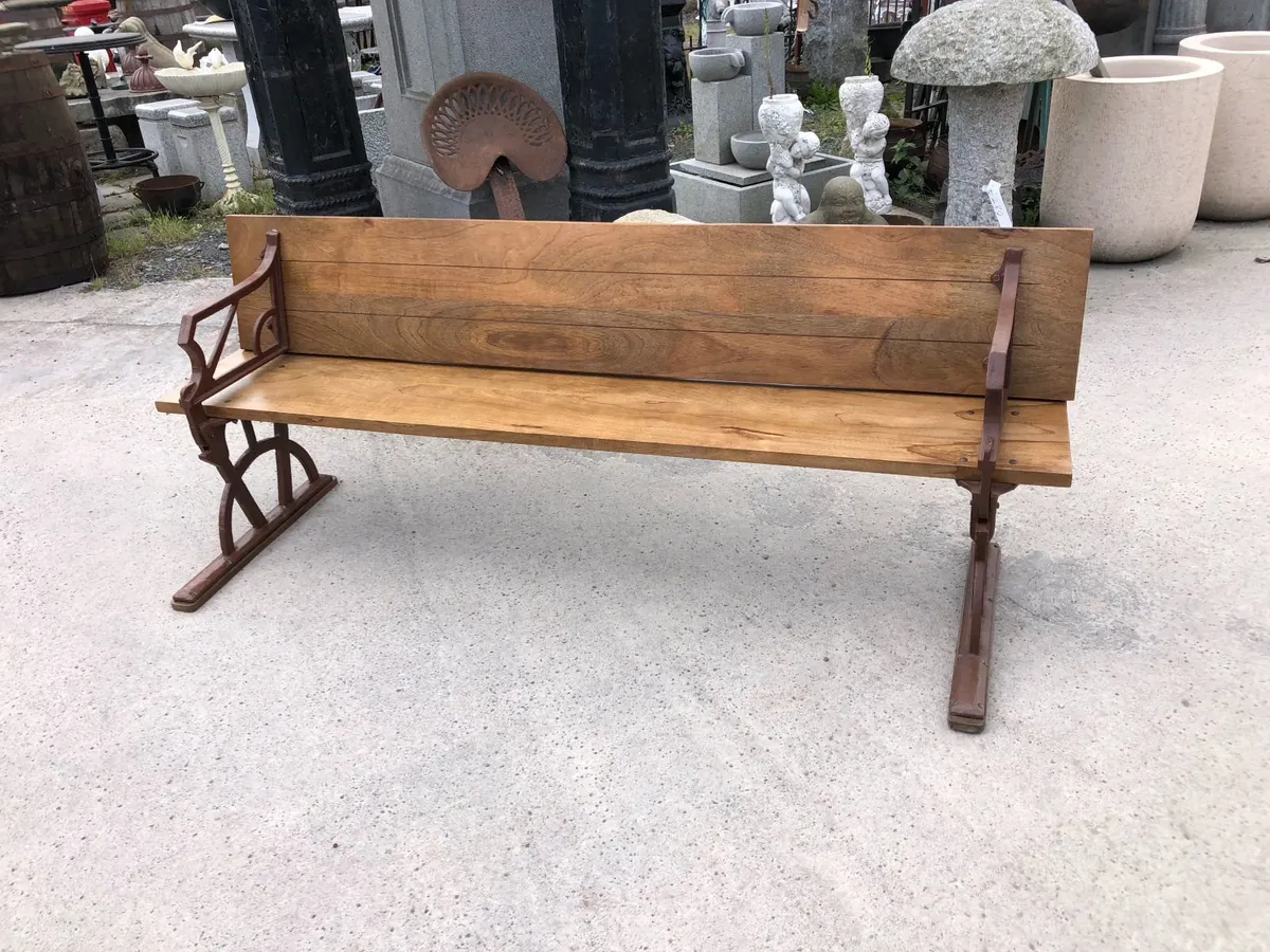 Vintage folding bench - Image 1