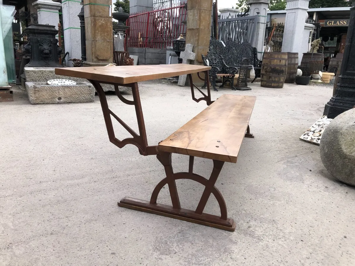 Vintage folding bench - Image 4