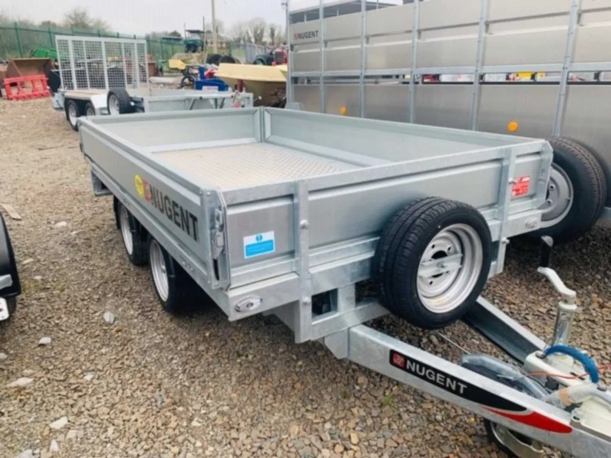 Nugent Flat Bed  Trailers   - Full Finance Options - Image 2