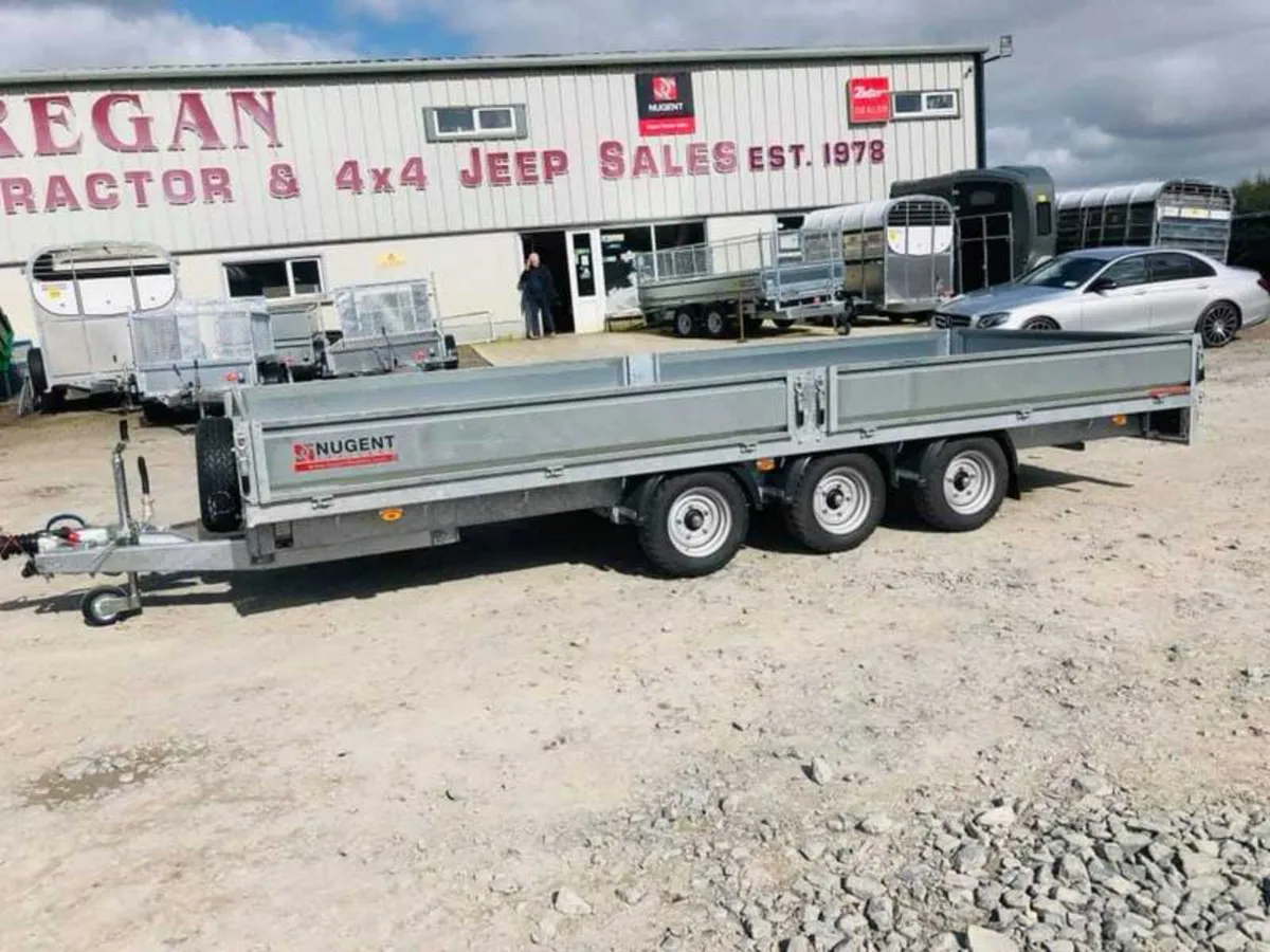 Nugent Flat Bed  Trailers   - Full Finance Options - Image 4