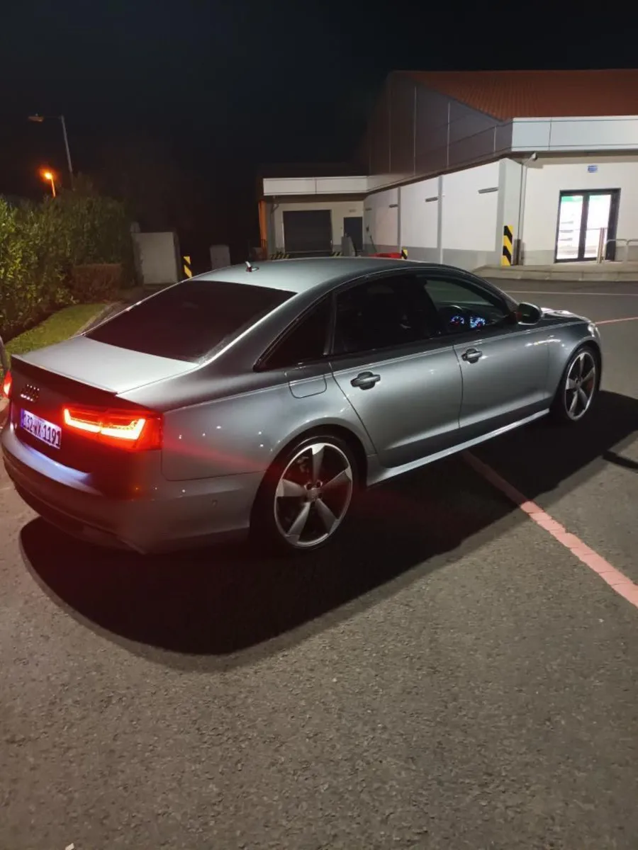 Audi A6 c7 boot lip spoilers