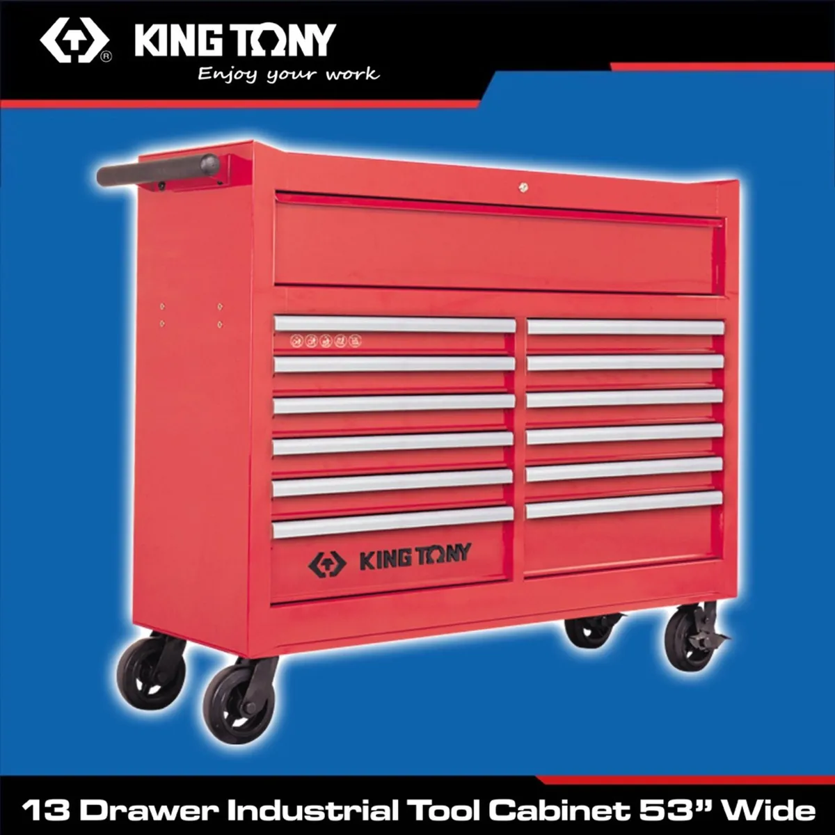 King Tony 53" Tool Trolley Cabinet