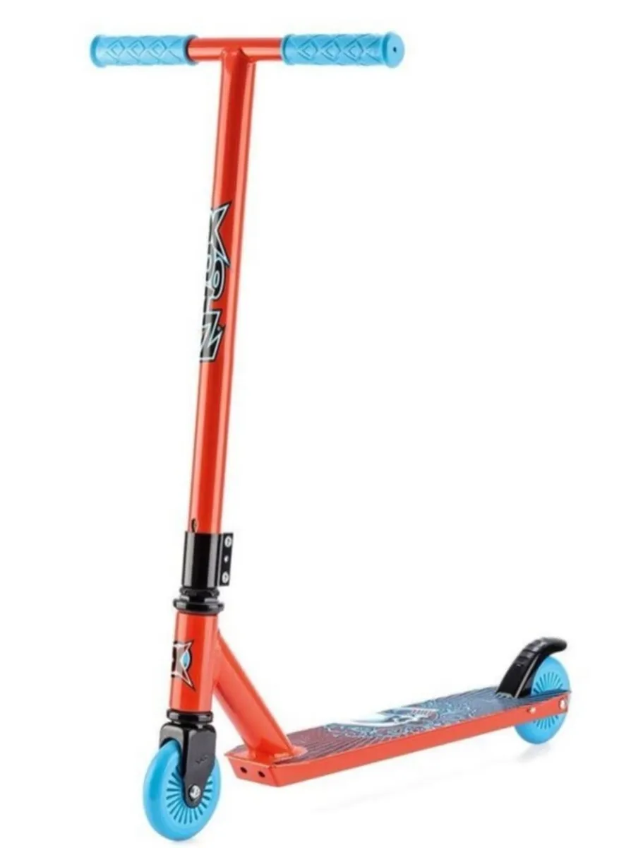 Xootz Stunt Kids Scooter Hazard Red