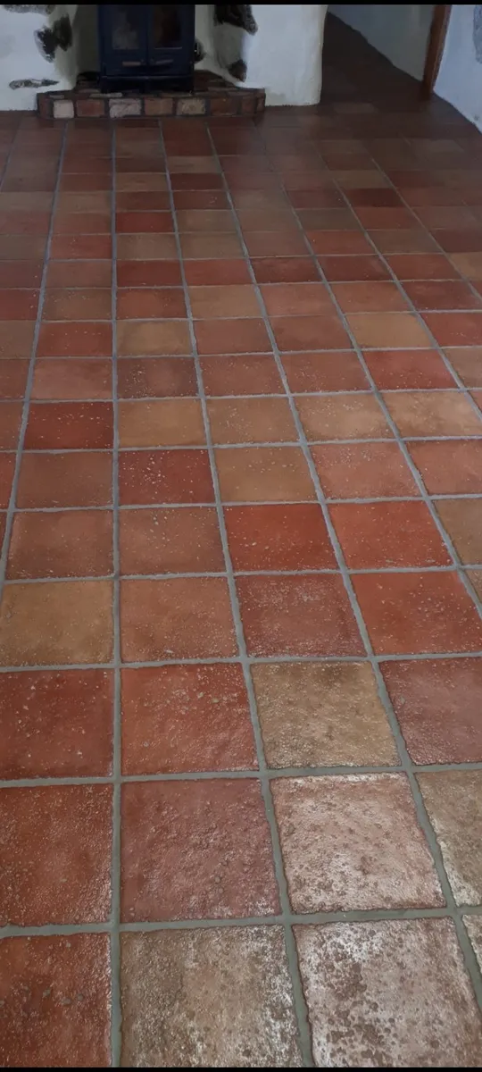 Old World Look Terracotta floor tiles - Image 1