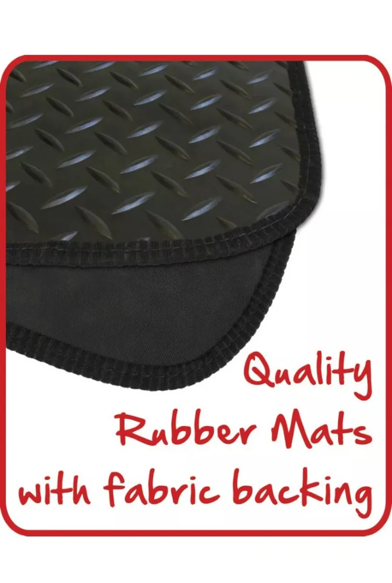 Rubber Car & Van Mats - Image 2