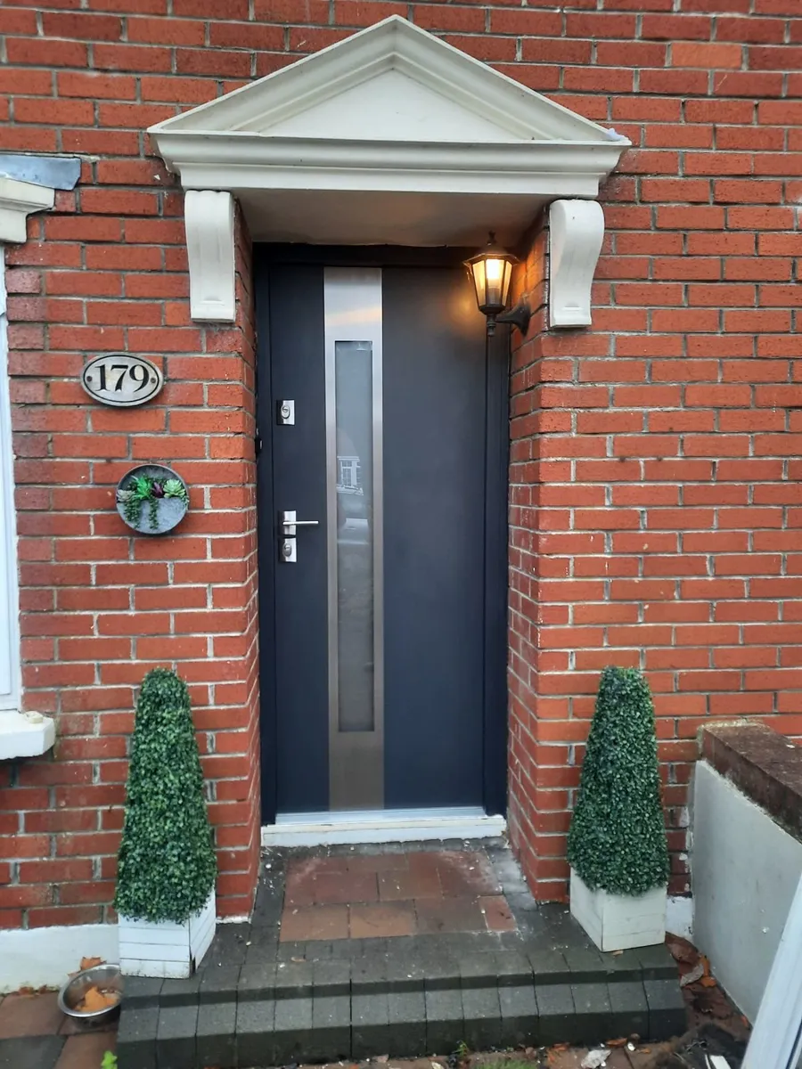 Front door Energy saving and security