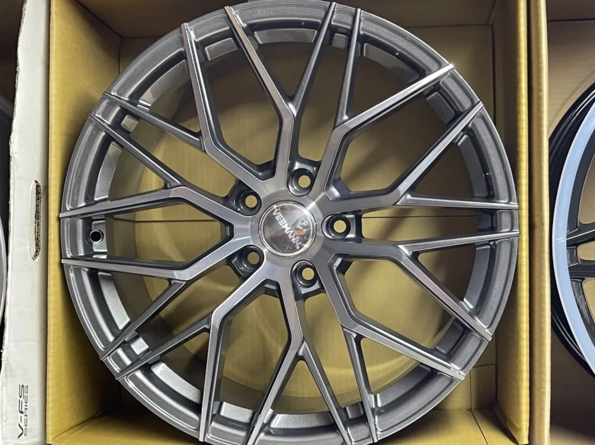 19” veemann 8.5 & 9.5 grey 5x120