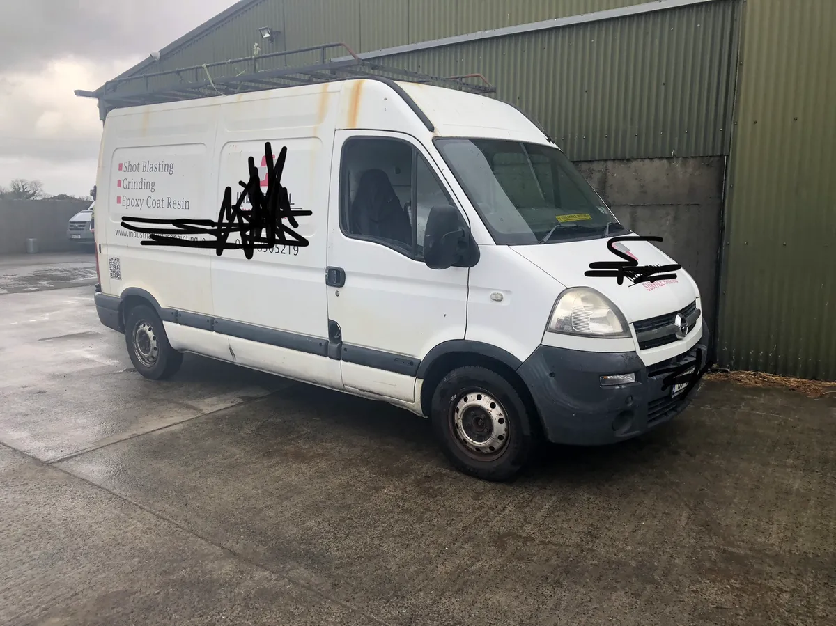 2008 opel movano 2.5 cdti 100bhp for parts