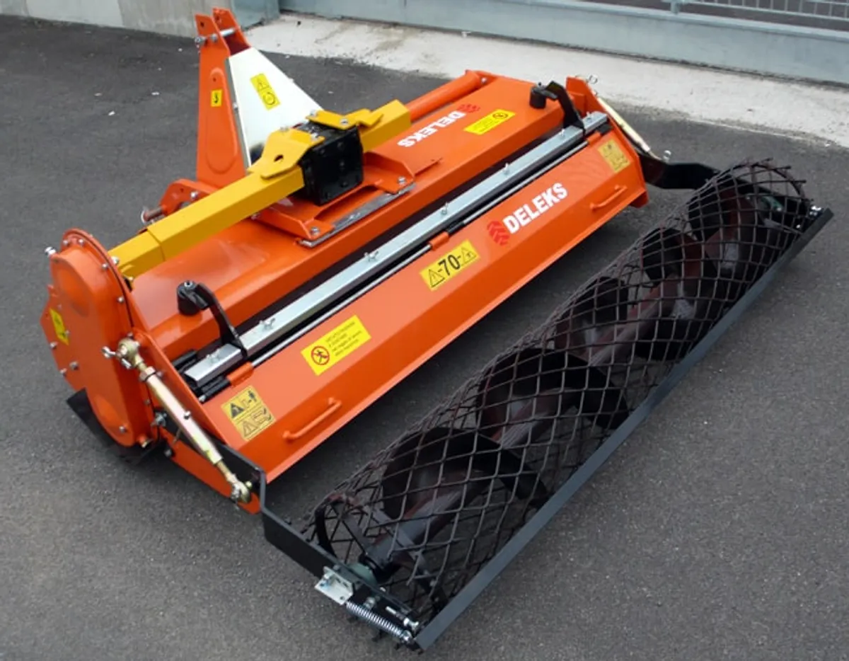 DFU-140cm Stone Burier For Compact Tractors