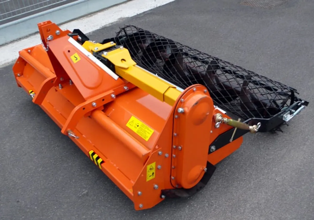 DFU-140cm Stone Burier For Compact Tractors - Image 4