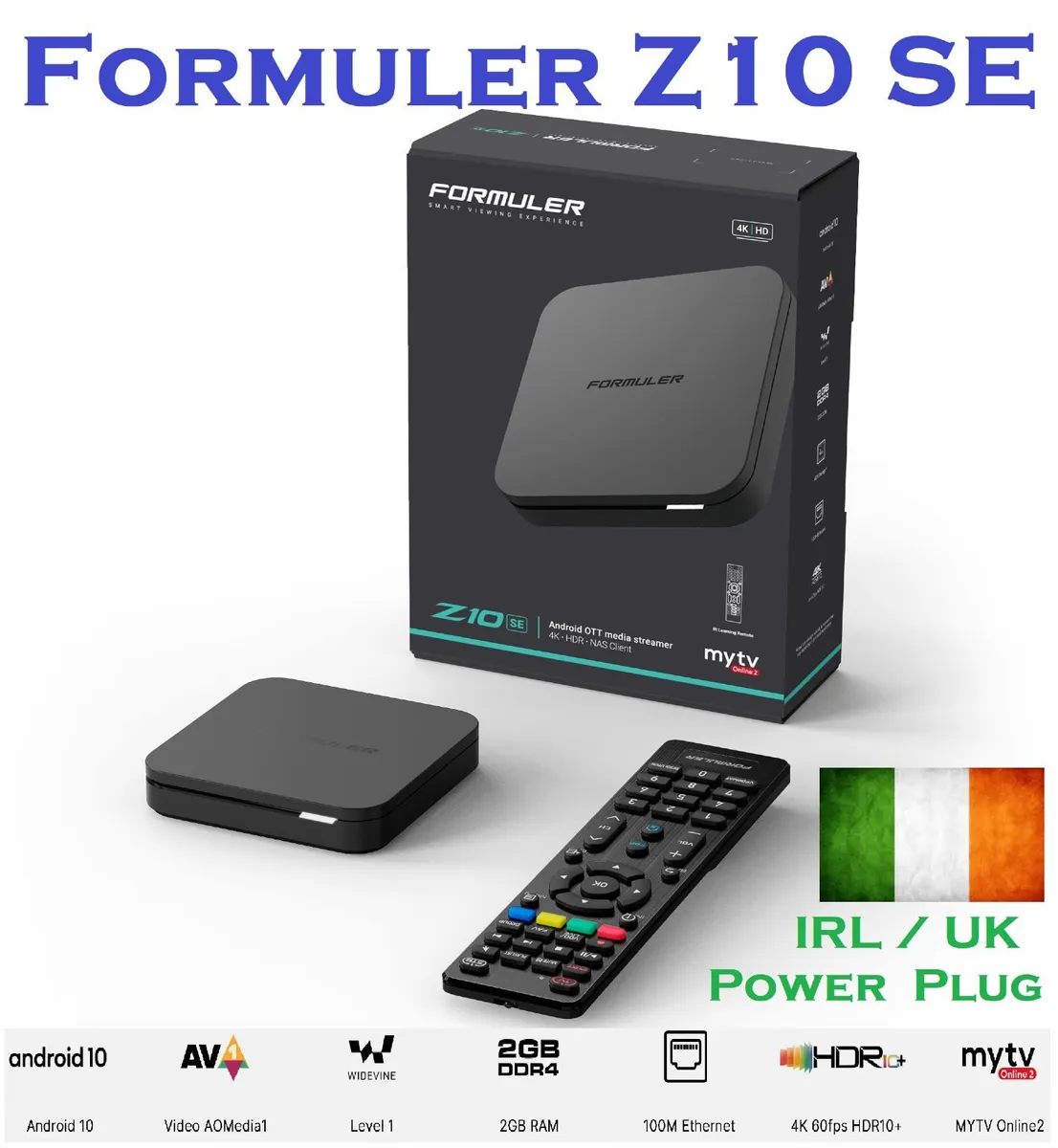 Formuler Z10 SE 4K UHD Premium Android TV Box - Image 1