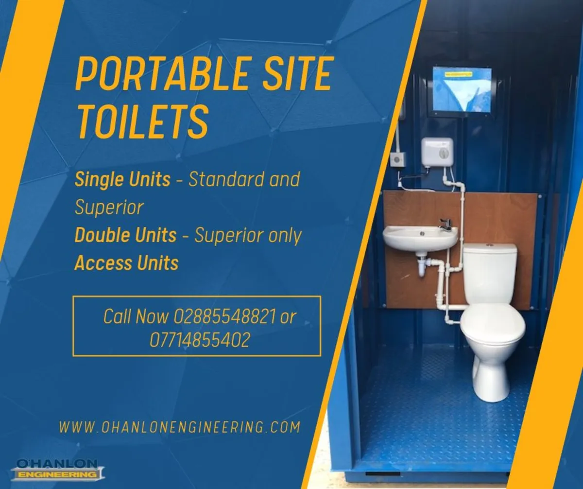 Portable Steel Toilet/ Site Toilet - Image 2