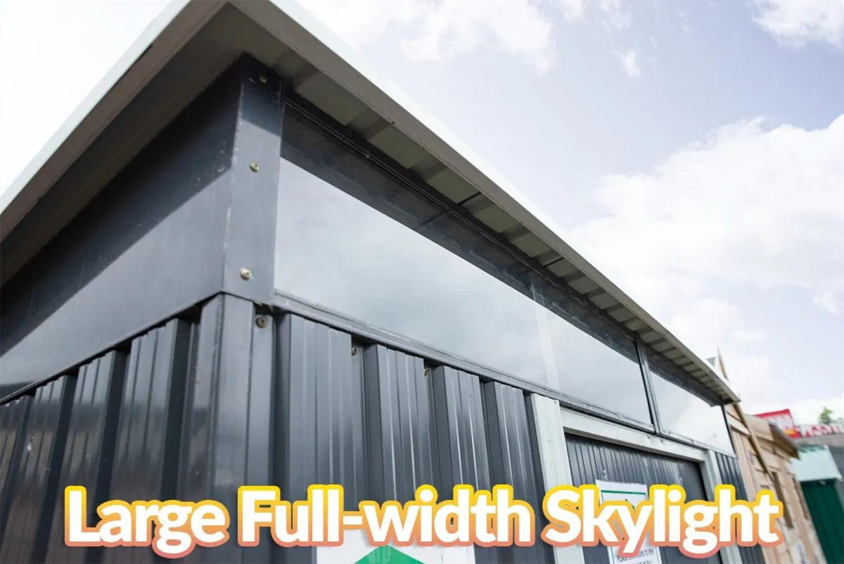 Steel Pent Shed ( 2 Sizes Available) - Image 3