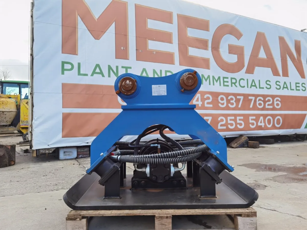 HMB hydraulic  COMPACTOR PLATE 80mm...20 TON - Image 2