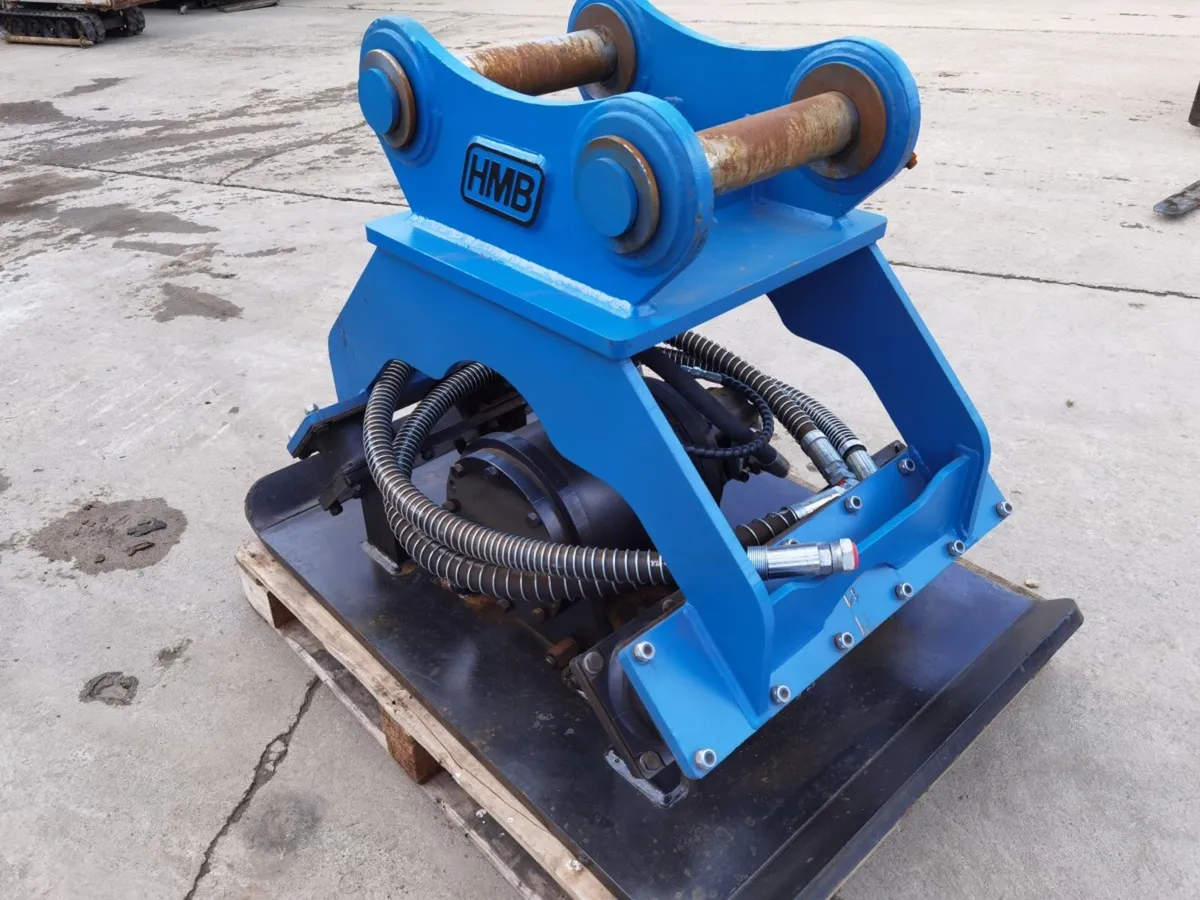 HMB hydraulic  COMPACTOR PLATE 80mm...20 TON - Image 1