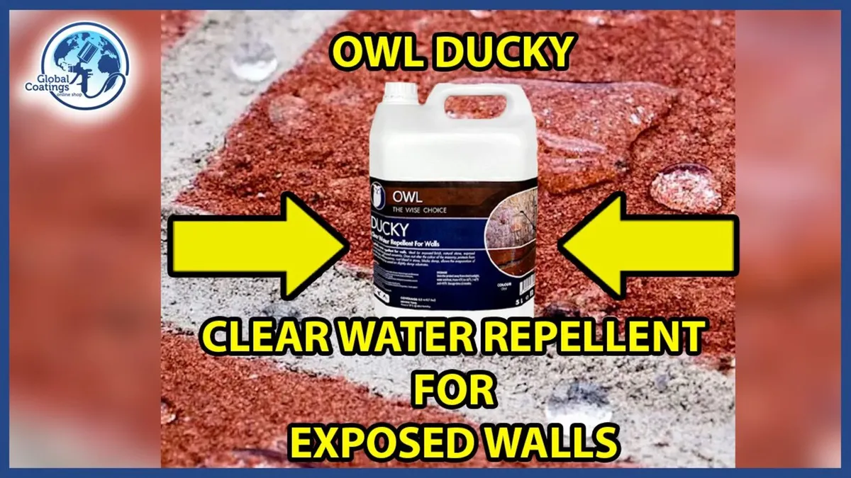 WATER REPELLENT FOR EXPOSED WALLS