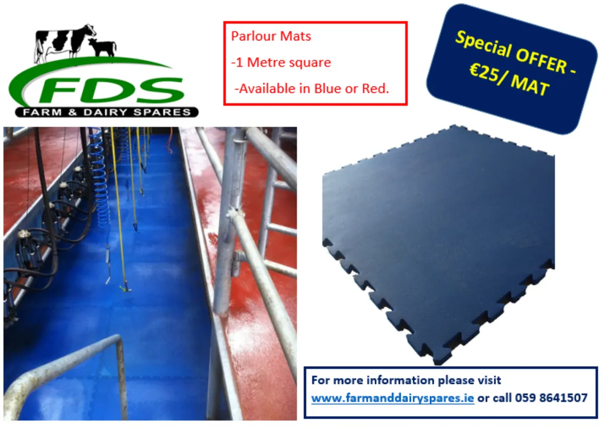 Parlour Mats 1 Metre square for sale at FDS - Image 1