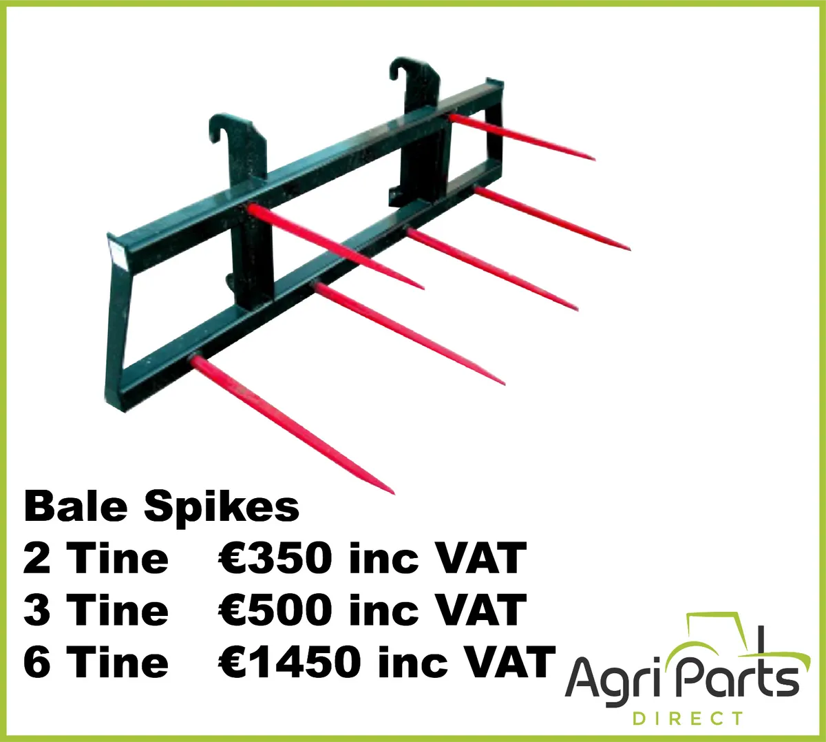 Bale Spikes CLEARANCE SALE  ALL STOCK MUST GO!!