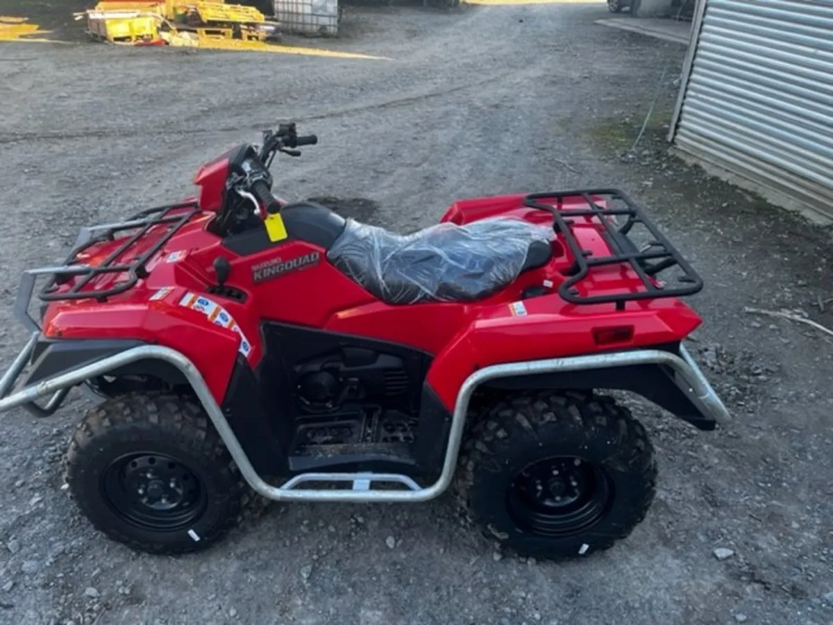 2025 Suzuki LT-A500 Kingquad Auto C/w Frame - Image 4