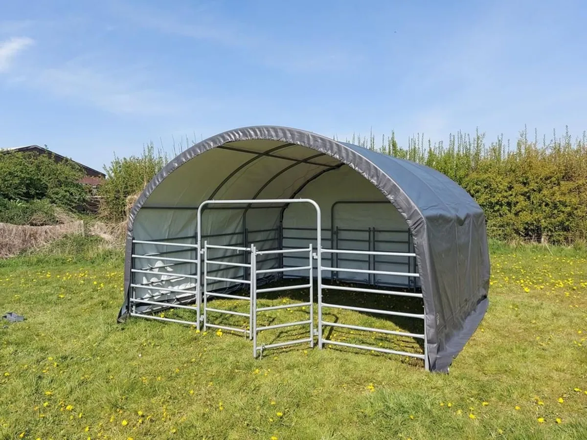 Heavy Duty Small Livestock Field Shelter 305gsm - Image 1