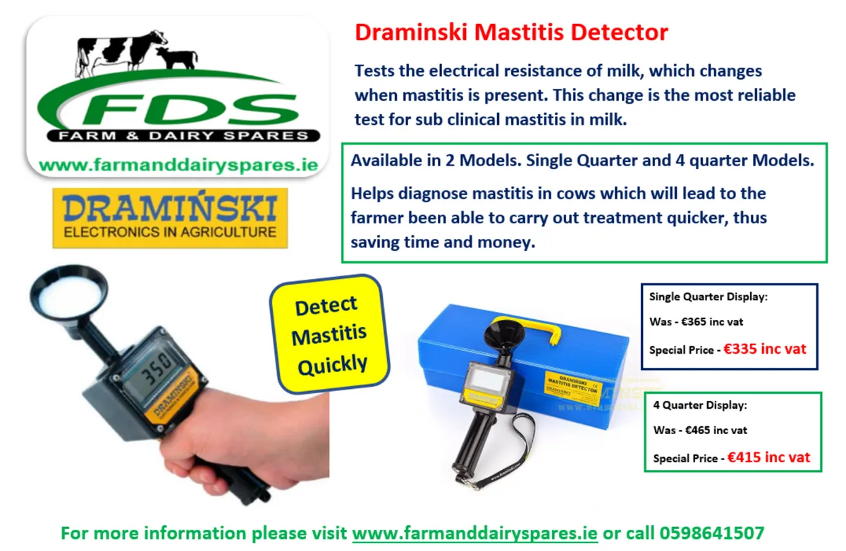 Draminski Mastitis Detector for sale at FDS - Image 1