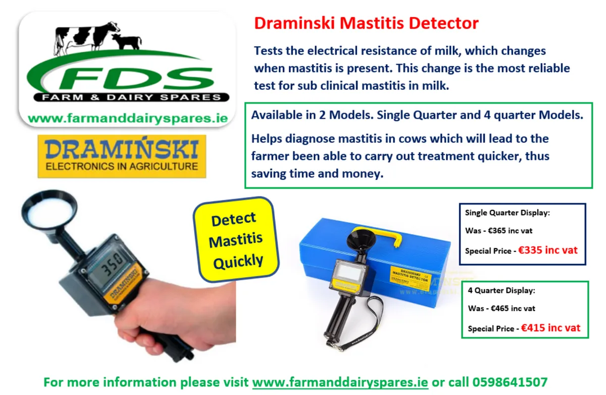 Draminski Mastitis Detector for sale at FDS