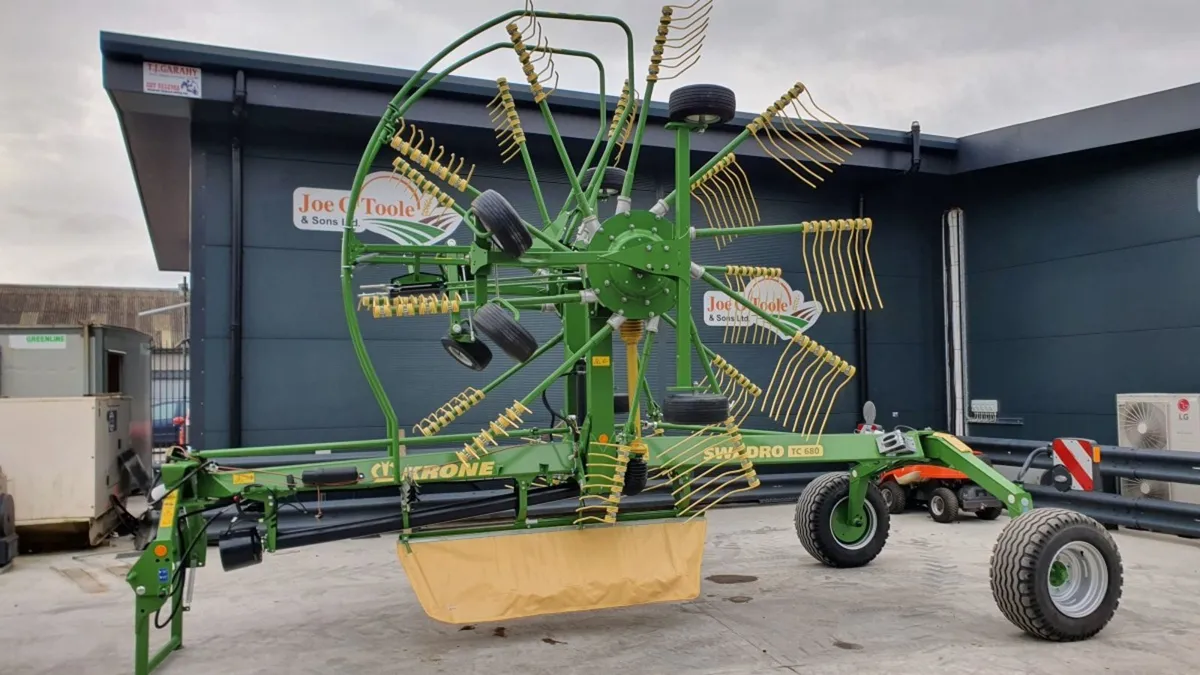 New Krone TC 680 Rake In Stock Ready to Go