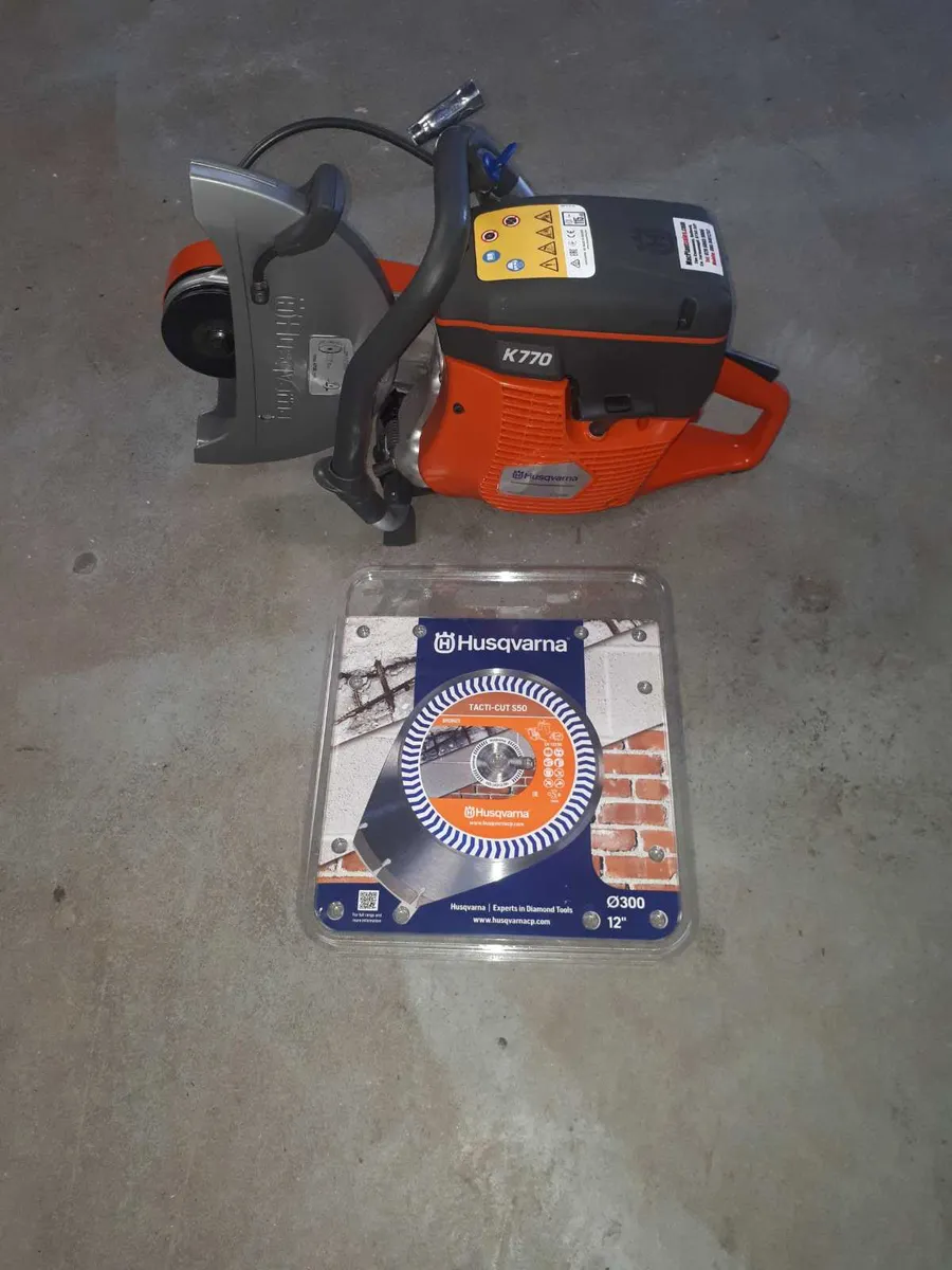 New husqvarna k770 consaw special offer