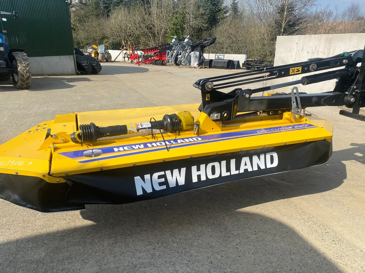 New Holland mowers, Tedders, rakes