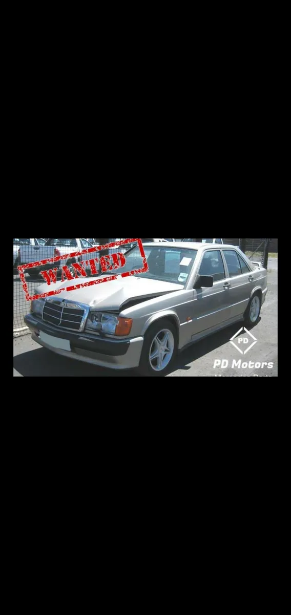 WANTED W123 W124 W201 ALL VINTAGE MERCEDES