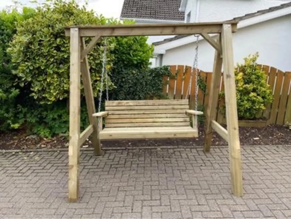 Handmade Kids Play Frames - Picnic Tables - Image 2