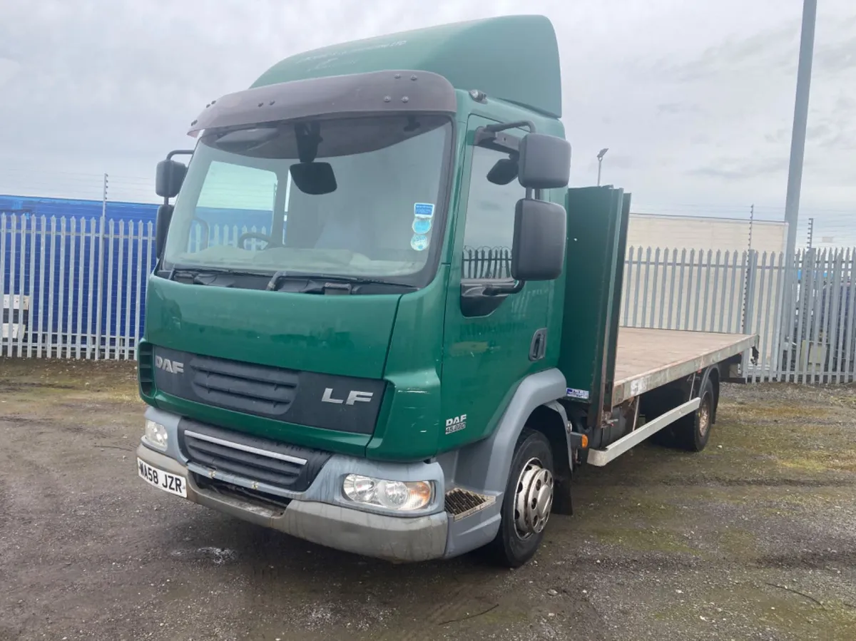 Daf 45/220 12Ton 6 cylinder flat lorry - Image 2