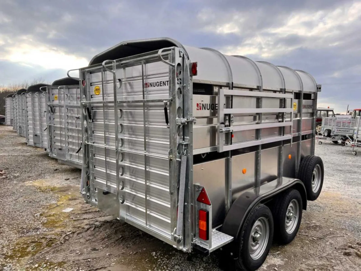 Nugent 10x6 Livestock C/W Decks- Available - Image 1